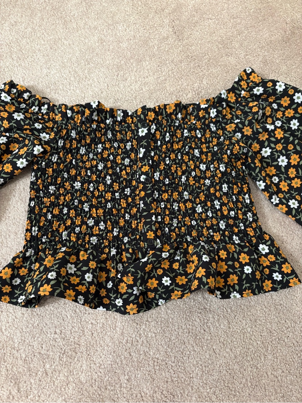 Women’s Love Tree off the shoulder top size M - Picture 2 of 8